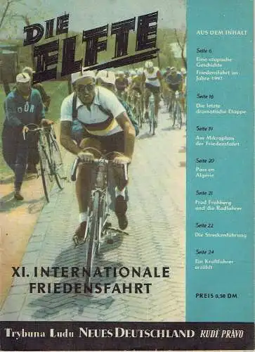 Die XI. Internationale Friedensfahrt. 