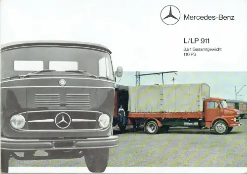 Mercedes-Benz L/LP 911 8,9 t Gesamtgewicht, 110 PS. 