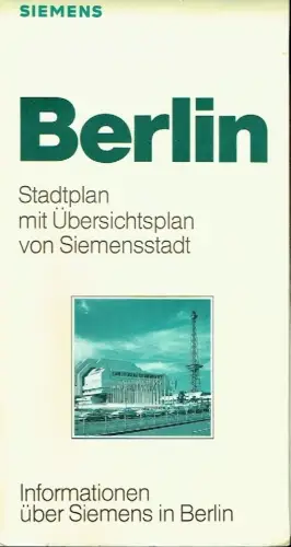 Berlin Stadtplan mit Übersichtsplan von Siemensstadt
 Informationen über Siemens in Berlin. 