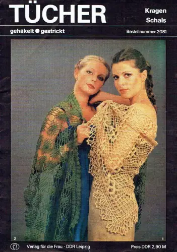 Tücher, Kragen, Schals - gehäkelt und gestrickt. 