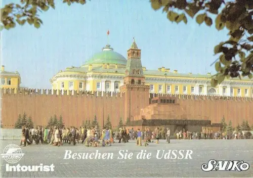 Besuchen Sie die UdSSR. 