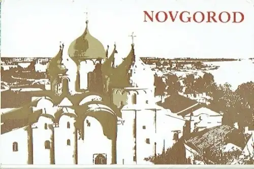 Novgorod
 Weitere sehr gute Bücher und Ansichtskarten zum Sofortkauf finden Sie hier: Shop Angebote:      Nach dem KaufKaufabwicklungNach dem Kauf erhalten.. 