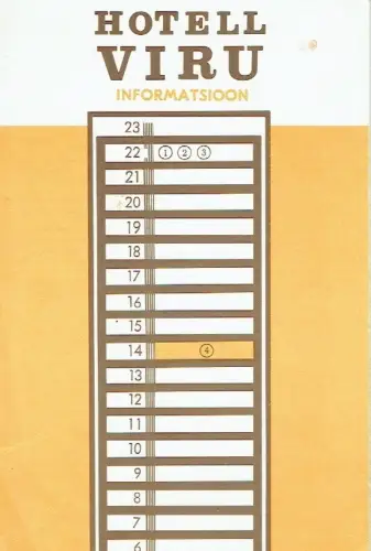 Hotel Viru. 