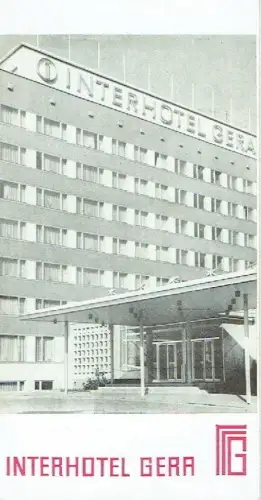 Hans Seidler: Interhotel Gera. 