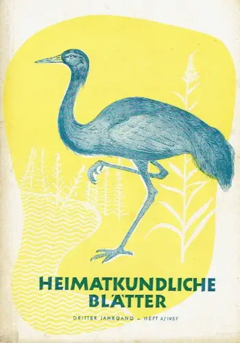 Heimatkundliche Blätter für die Bezirke Dresden - Karl-Marx-Stadt - Leipzig. 