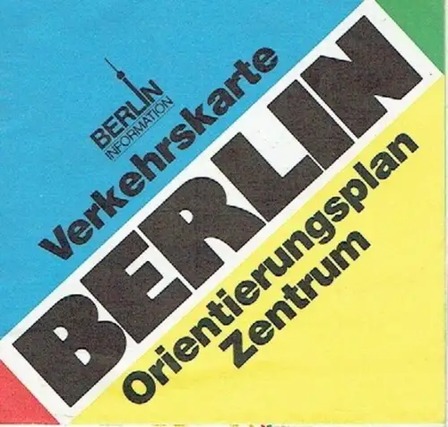 Gerhard Bläser
 Harry Dziuba: Verkehrskarte Berlin - Orientierungsplan Zentrum. 