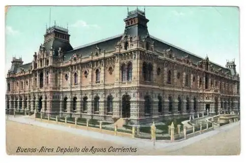 [Ansichtskarte] Buenos Aires. Depósito de Aguas Corrientes. 