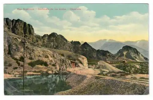 [Ansichtskarte] Rep. Argentina. Cordillera de los Andes. Uspallata. 