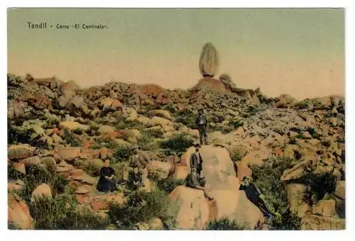 [Ansichtskarte] Tandil. Cerro "El Centinela". 