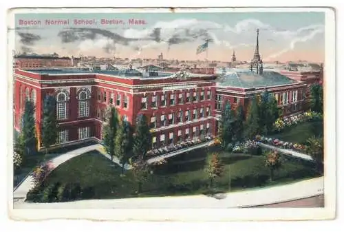 [Ansichtskarte] Boston Normal School, Boston, Mass. 