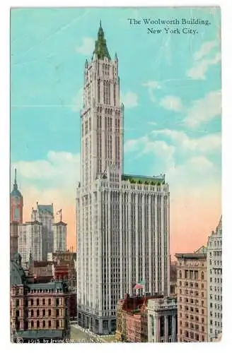 [Ansichtskarte] The Woolworth Building, New York City. 