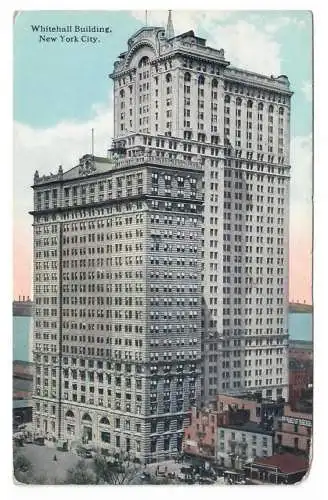 [Ansichtskarte] Whitehall Building, New York City. 