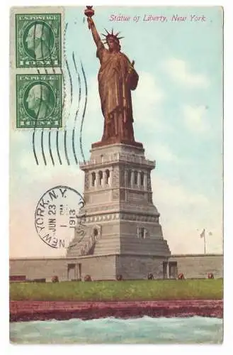 [Ansichtskarte] Statue of Liberty, New York. 