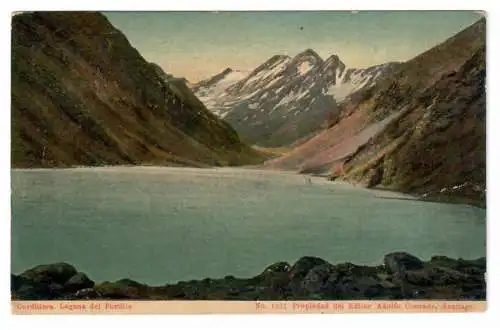 [Ansichtskarte] Cordillera. Lagunda del Portillo. 