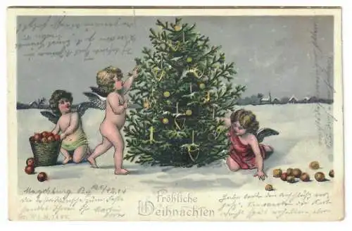 [Ansichtskarte] Fröhliche Weihnachten. 