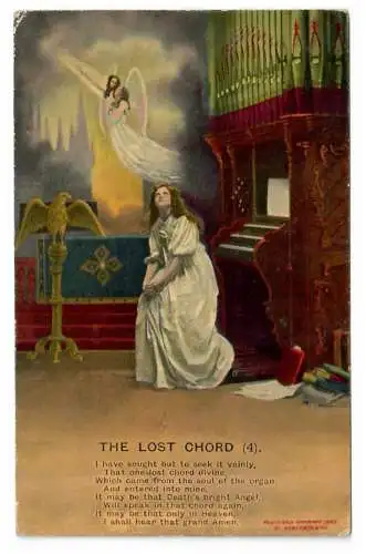 [Ansichtskarte] THE LOST CHORD (4). 