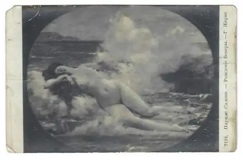 [Ansichtskarte] Париж. Салонь. Рожденіе Венеры. Г Жерве. 