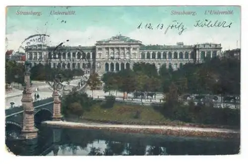 [Ansichtskarte] Strassburg. Universität. 
