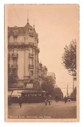 ARGENTINA. Buenos Aires. Corrientes esquina Callao.