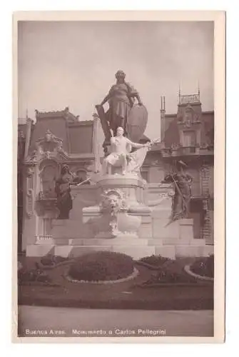 ARGENTINA. Buenos Aires. Monumento a Carlos Pellegrini.