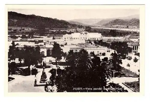 ARGENTINA. Jujuy. Vista parcial desde la Plaza Belgrano.