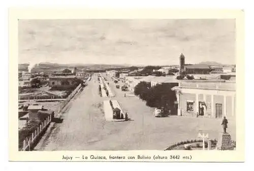 ARGENTINA. Jujuy. La Quiaca, frontera con Bolivia.