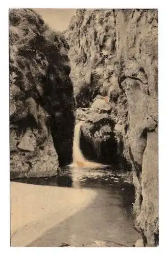 ARGENTINA. Córdoba. Cascadita en el Arroyo. Valle de Calamuchita. 1952.