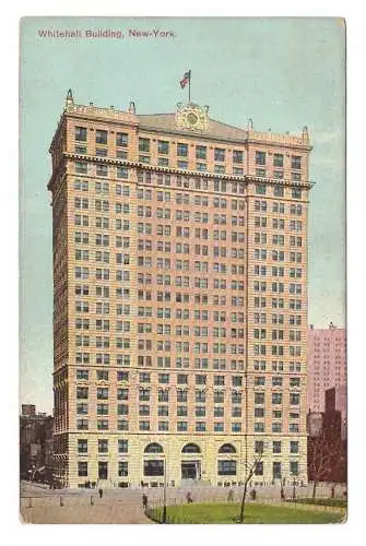 USA. New York. Whitehall Building.