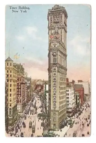 USA. New York. Times Building.