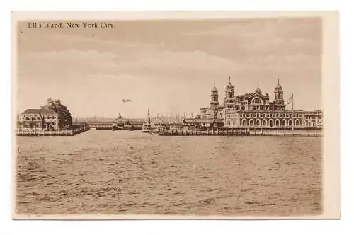 USA. New York City. Ellis Island.