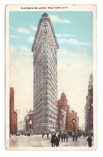 USA. New York City. Flatiron Building.