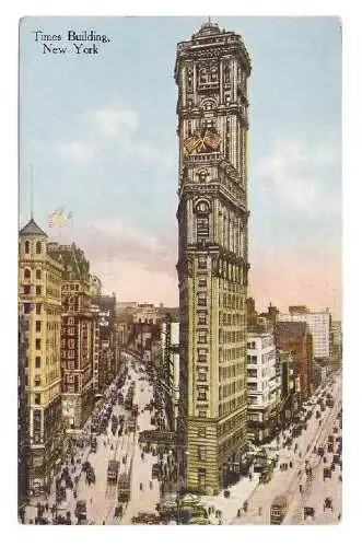 USA. New York. Times Building.