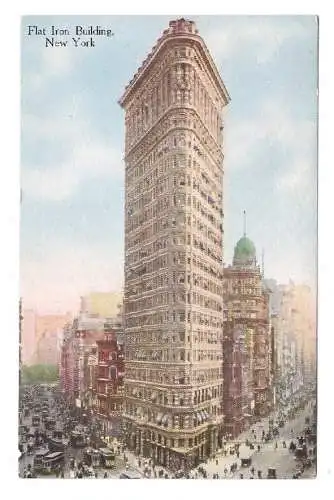 USA. New York. Flat Iron Building.
