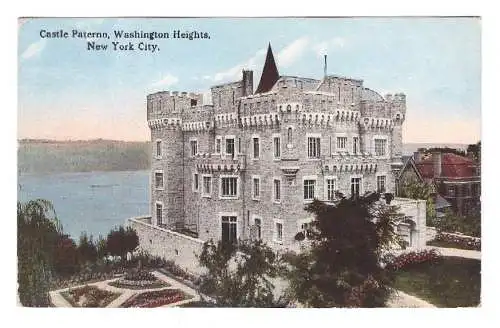 USA. New York City. Washington Heights. Castle Paterno.