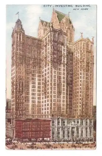 USA. New York. City Investing Building.