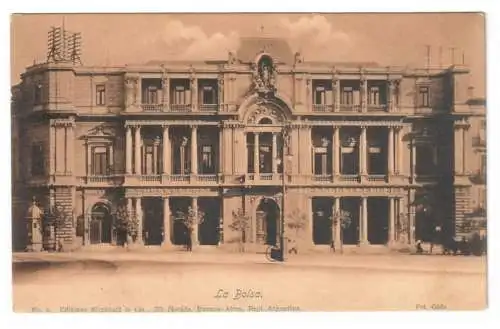 ARGENTINA. Buenos Aires. La Bolsa. 1908.