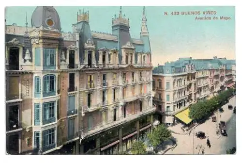 ARGENTINA. Buenos Aires. Avenida de Mayo. 1911.