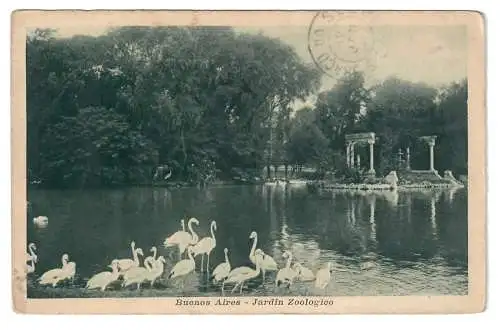 ARGENTINA. Buenos Aires. Jardín Zoológico. 1923.