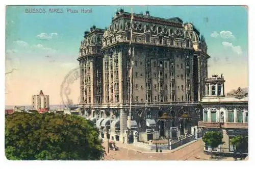 ARGENTINA. Buenos Aires. Plaza Hotel. 1917.