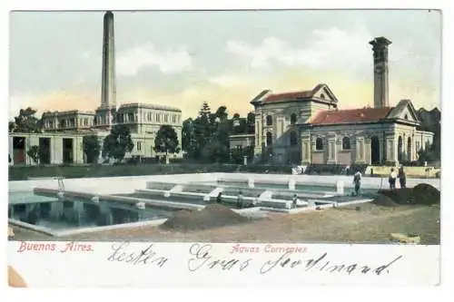 ARGENTINA. Buenos Aires. Aguas Corrientes.