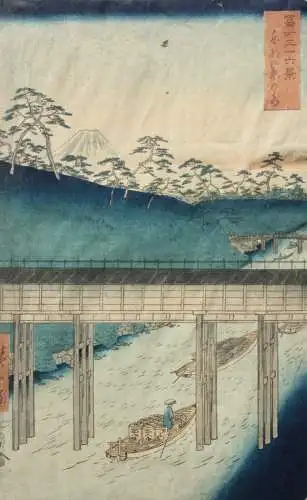 Ando (Utagawa) Hiroshige I (1797-1858) Nishiki-e, Ukiyo-e, Ôban, Tôto Ochanomizu