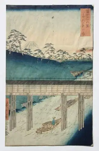 Ando (Utagawa) Hiroshige I (1797-1858) Nishiki-e, Ukiyo-e, Ôban, Tôto Ochanomizu