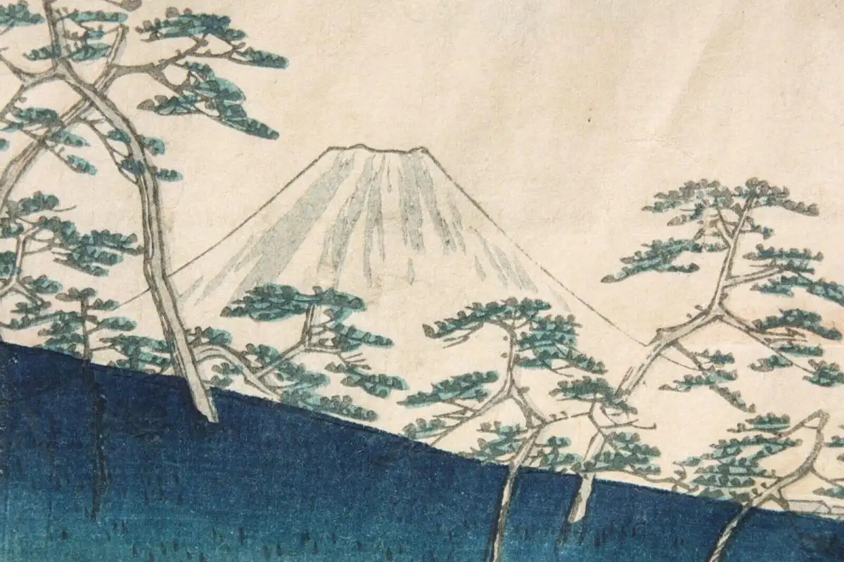 Ando (Utagawa) Hiroshige I (1797-1858) Nishiki-e, Ukiyo-e, Ôban, Tôto Ochanomizu 8