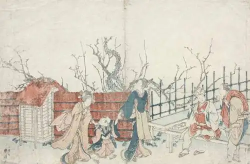 Katsukawa Shunkô II (Shunsen) (1762 - um 1830), Nishiki-e, Ukiyo-e, Ôban, Edo