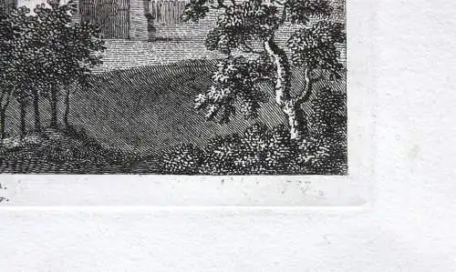 Samuel Sparrow (tätig 1770-1806), zwei Radierungen, Castel Beaumarais & Durham