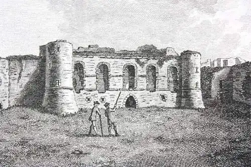 Samuel Sparrow (tätig 1770-1806), zwei Radierungen, Castel Beaumarais & Durham