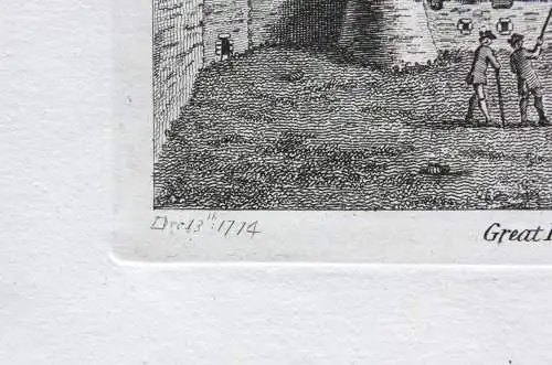 Samuel Sparrow (tätig 1770-1806), zwei Radierungen, Castel Beaumarais & Durham