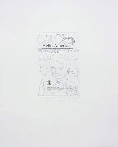 Andreas Hofer/Andy Hope (geb. 1963), sign. Heliogravüre, "Hello America", 2010