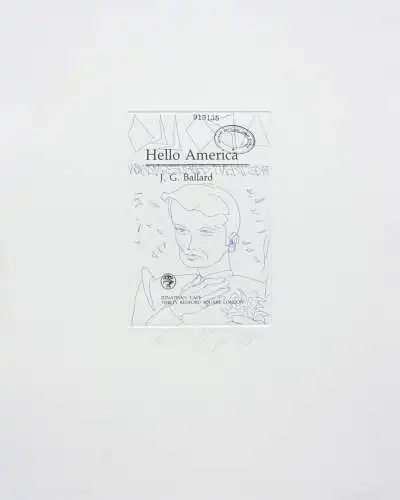 Andreas Hofer/Andy Hope (geb. 1963), sign. Heliogravüre, "Hello America", 2010