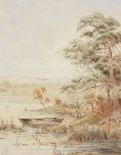 Joseph Halford Ross (1866-1909), sign. Aquarell, Avon, near Stratford-upon-Avon